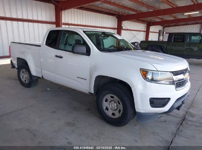 2016 CHEVROLET COLORADO WT White  Gasoline 1GCHSBEA1G1206099 photo #1