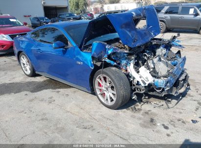 2024 FORD MUSTANG GT PREMIUM FASTBACK Blue  Gasoline 1FA6P8CF8R5401256 photo #1