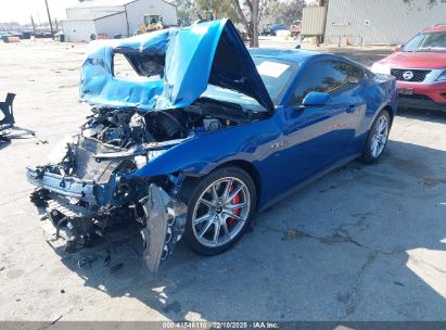 2024 FORD MUSTANG GT PREMIUM FASTBACK Blue  Gasoline 1FA6P8CF8R5401256 photo #3