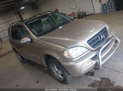 2002 MERCEDES-BENZ ML 320 Gold  Gasoline 4JGAB54E52A296384 photo #1