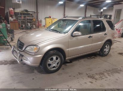 2002 MERCEDES-BENZ ML 320 Gold  Gasoline 4JGAB54E52A296384 photo #3