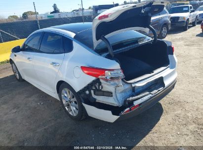 2016 KIA OPTIMA EX White  Gasoline 5XXGU4L33GG057978 photo #4