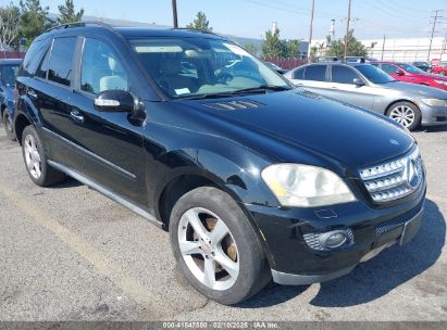 2008 MERCEDES-BENZ ML 350 4MATIC Black  Gasoline 4JGBB86EX8A428647 photo #1