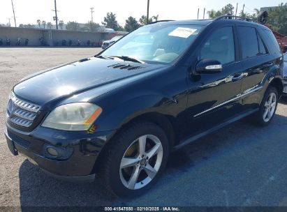 2008 MERCEDES-BENZ ML 350 4MATIC Black  Gasoline 4JGBB86EX8A428647 photo #3