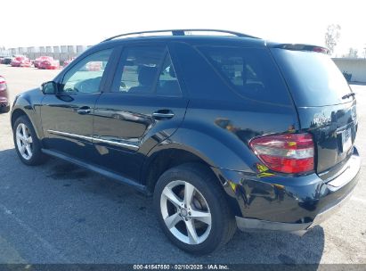 2008 MERCEDES-BENZ ML 350 4MATIC Black  Gasoline 4JGBB86EX8A428647 photo #4