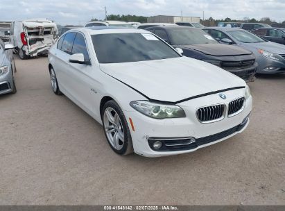 2014 BMW 550I White  Gasoline WBAKN9C52ED000858 photo #1