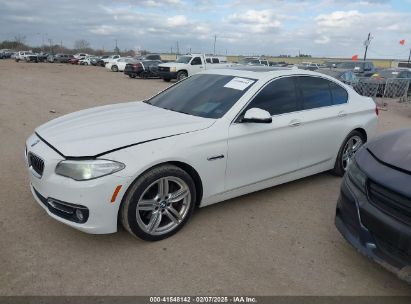 2014 BMW 550I White  Gasoline WBAKN9C52ED000858 photo #3