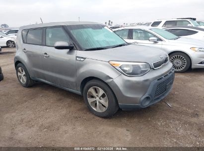 2015 KIA SOUL Gray  Gasoline KNDJN2A24F7193755 photo #1