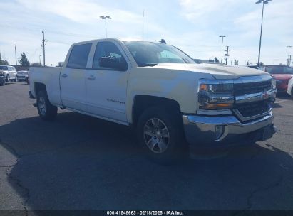 2018 CHEVROLET SILVERADO 1500 1LT White  Gasoline 1GCPCREC7JF152191 photo #1