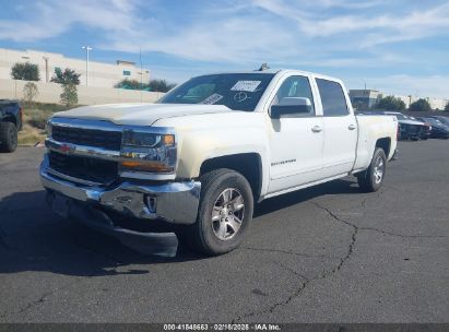 2018 CHEVROLET SILVERADO 1500 1LT White  Gasoline 1GCPCREC7JF152191 photo #3