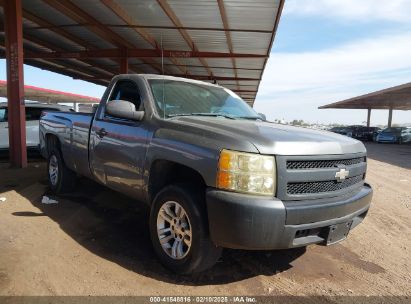 2008 CHEVROLET SILVERADO 1500 WORK TRUCK Silver  Gasoline 1GCEC14X78Z272868 photo #1