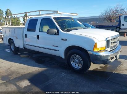 1999 FORD F-250 LARIAT/XL/XLT White  Diesel 1FTNW20F1XEE92264 photo #1