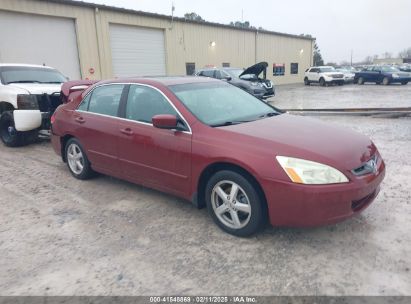 2004 HONDA ACCORD 2.4 EX Maroon  Gasoline 1HGCM56864A120883 photo #1