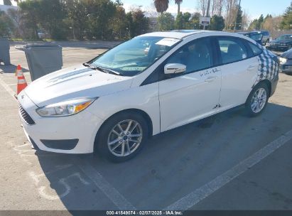 2015 FORD FOCUS SE White  Gasoline 1FADP3F23FL289301 photo #3