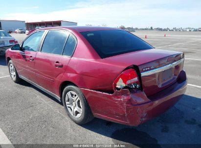 2007 CHEVROLET MALIBU LS Burgundy  Gasoline 1G1ZS58F77F278739 photo #4