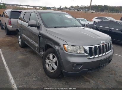 2013 JEEP GRAND CHEROKEE LAREDO Gray  Flexible Fuel 1C4RJEAG9DC507822 photo #1