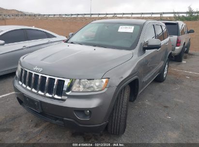 2013 JEEP GRAND CHEROKEE LAREDO Gray  Flexible Fuel 1C4RJEAG9DC507822 photo #3