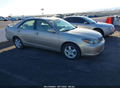 2004 TOYOTA CAMRY LE/SE/STD/XLE Gold  Gasoline 4T1BE32KX4U811132 photo #1