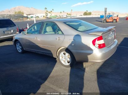 2004 TOYOTA CAMRY LE/SE/STD/XLE Gold  Gasoline 4T1BE32KX4U811132 photo #4