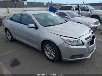 2013 CHEVROLET MALIBU 1LT Silver  Gasoline 1G11C5SA8DF122180 photo #1