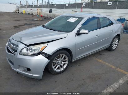 2013 CHEVROLET MALIBU 1LT Silver  Gasoline 1G11C5SA8DF122180 photo #3