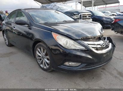 2011 HYUNDAI SONATA SE Black  Gasoline 5NPEC4AC3BH084205 photo #1