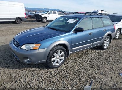 2006 SUBARU OUTBACK 2.5I Blue  Gasoline 4S3BH686237649663 photo #3