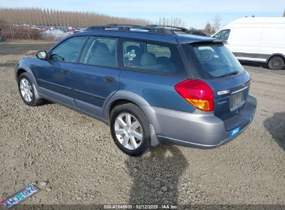 2006 SUBARU OUTBACK 2.5I Blue  Gasoline 4S3BH686237649663 photo #4