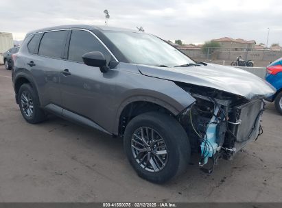 2021 NISSAN ROGUE S FWD Gray  Gasoline JN8AT3AA0MW014525 photo #1