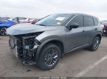 2021 NISSAN ROGUE S FWD Gray  Gasoline JN8AT3AA0MW014525 photo #3