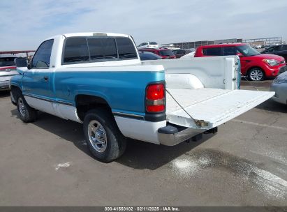 1996 DODGE RAM 1500 Blue  Gasoline 1B7HC16Y1TJ150419 photo #4