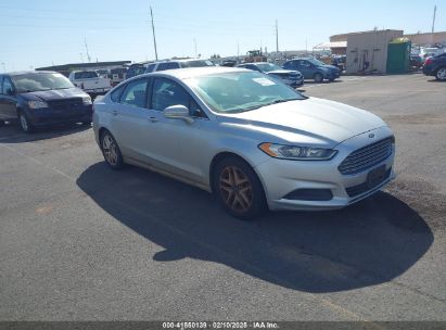 2014 FORD FUSION SE Silver  Gasoline 3FA6P0HD9ER357591 photo #1