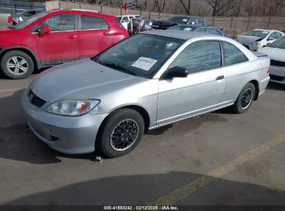 2004 HONDA CIVIC VP Gray  Gasoline 1HGEM21144L073309 photo #3