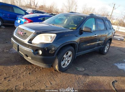 2012 GMC ACADIA SLE Black  Gasoline 1GKKRPEDXCJ255079 photo #3