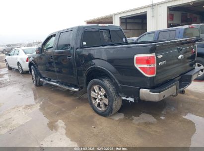 2010 FORD F-150 LARIAT Black  Flexible Fuel 1FTFW1CV2AFB47215 photo #4