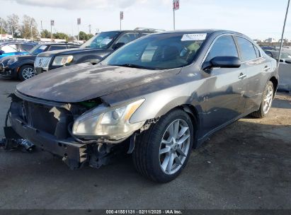 2009 NISSAN MAXIMA 3.5 S Gray  Gasoline 1N4AA51E89C827075 photo #3