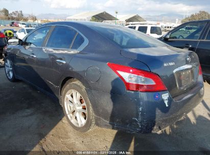 2009 NISSAN MAXIMA 3.5 S Gray  Gasoline 1N4AA51E89C827075 photo #4