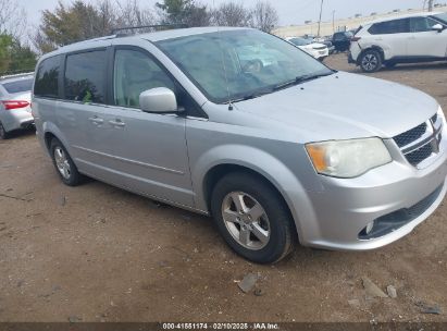 2011 DODGE GRAND CARAVAN CREW Silver  Flexible Fuel 2D4RN5DG5BR790727 photo #1