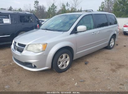 2011 DODGE GRAND CARAVAN CREW Silver  Flexible Fuel 2D4RN5DG5BR790727 photo #3