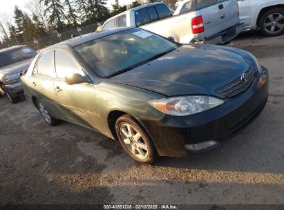 2002 TOYOTA CAMRY LE Green  Gasoline JTDBE32K820129827 photo #1