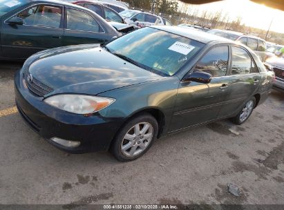 2002 TOYOTA CAMRY LE Green  Gasoline JTDBE32K820129827 photo #3