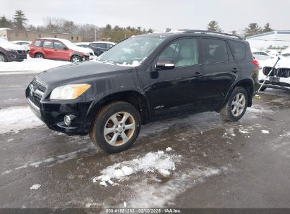 2012 TOYOTA RAV4 LIMITED Black  Gasoline 2T3DF4DV7CW243804 photo #3