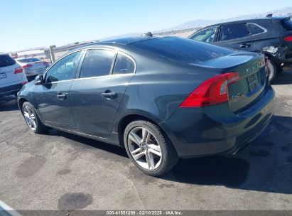 2014 VOLVO S60 T5/T5 PLATINUM/T5 PREMIER/T5 PREMIER PLUS Gray  Gasoline YV1612FS3E2296813 photo #4