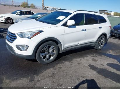 2013 HYUNDAI SANTA FE LIMITED White  Gasoline KM8SR4HF2DU029640 photo #3