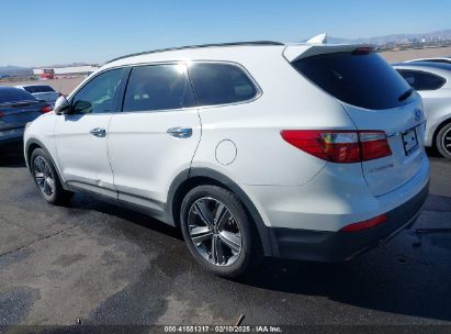 2013 HYUNDAI SANTA FE LIMITED White  Gasoline KM8SR4HF2DU029640 photo #4