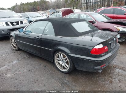 2004 BMW 330CI Black  Gasoline WBABW53484PL43121 photo #4