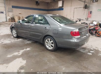 2005 TOYOTA CAMRY XLE Gray  Gasoline 4T1BE30K75U507311 photo #4