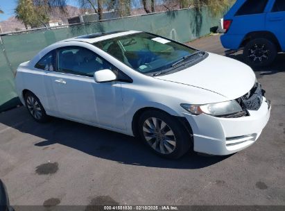 2010 HONDA CIVIC EX White  Gasoline 2HGFG1B85AH527397 photo #1