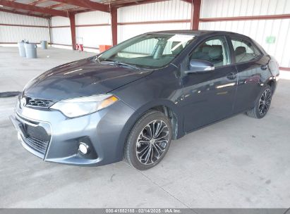 2014 TOYOTA COROLLA S PLUS Gray  Gasoline 5YFBURHE6EP097686 photo #3