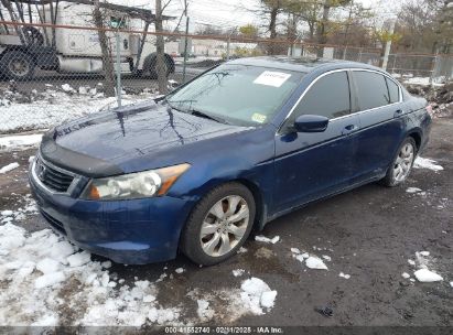 2009 HONDA ACCORD 2.4 EX-L Dark Blue  Gasoline 1HGCP268X9A803960 photo #3